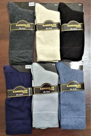 Чоловічі демісезонні шкарпетки. Виробництво Турция.. 
Комфортні носки з високояк. . фото 3