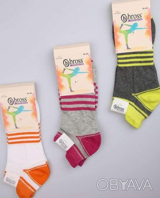 Жіночі носки для спорту и відпочинку, виробництво Туреччина. Це низькі еластичні. . фото 1