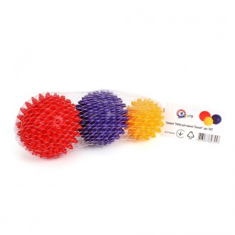 Мягкие цветные мячики, похожие на ежиков - отличный выбор для гармоничного разви. . фото 4