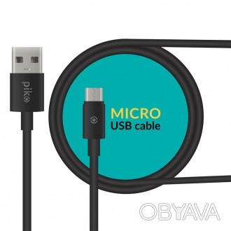 Кабель Piko CB-UM11 USB-microUSB 0.2м Black 
 
Отправка данного товара производи. . фото 1