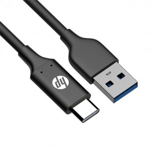 Кабель HP USB Type-A - USB Type-C (DHC-TC102-1M) призначений для зарядження та с. . фото 3