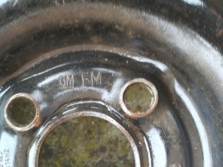 Диск колісний R14H2 , 4х100, метал , ЕТ43, 5 1/2, DIA 57.1mm  оригінал .
Б/в в . . фото 4