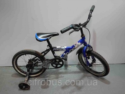 Тип велосипеда дитячі 
Діаметр колеса 16" 
Тип задньої втулки — Одношвидкісна 
Б. . фото 2