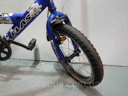 Тип велосипеда дитячі 
Діаметр колеса 16" 
Тип задньої втулки — Одношвидкісна 
Б. . фото 8