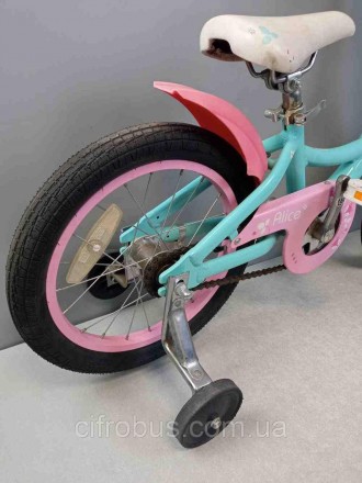 Pride Alice 16 — яскравий і дуже зручний велосипед для дівчат з ростом 90-110 см. . фото 4
