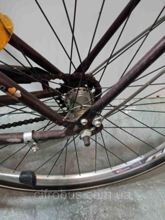 Женский городской велосипед, размер рамы: 17.5 дюйм, рама: сталь, колеса 26 дюйм. . фото 9