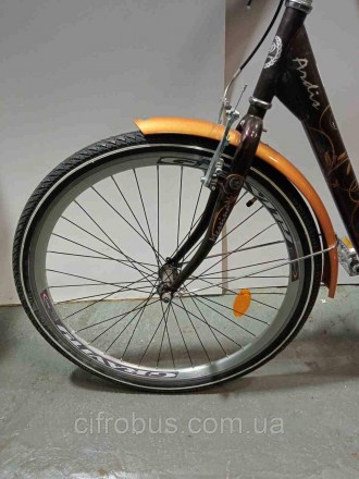 Женский городской велосипед, размер рамы: 17.5 дюйм, рама: сталь, колеса 26 дюйм. . фото 4