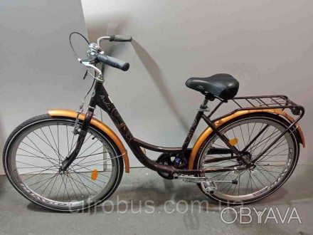 Женский городской велосипед, размер рамы: 17.5 дюйм, рама: сталь, колеса 26 дюйм. . фото 1