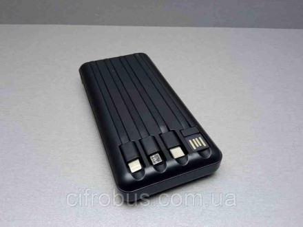 Setty Power Bank 10000 mAh имеет два выхода USB и два входа — micro-USB и USB-C.. . фото 3