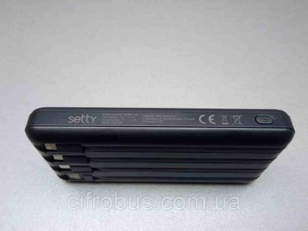 Setty Power Bank 10000 mAh имеет два выхода USB и два входа — micro-USB и USB-C.. . фото 7