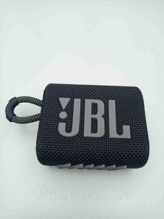 Портативна колонка JBL GO 3 Black (JBLGO3BLK) розроблена для активних людей, які. . фото 2