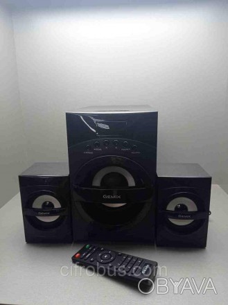 Мультимедійна акустична система Gemix SB-130X з чудовим і насиченим звучанням. З. . фото 1
