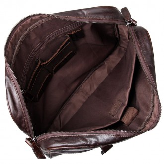 Практична чоловіча шкіряна сумка 7349Q - це відмінний варіант для офісу, для діл. . фото 8