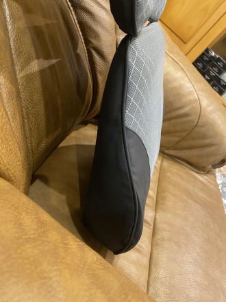  Ортопедична автомобільна подушка (для шиї) на підголівник та спинка з ефектом п. . фото 8