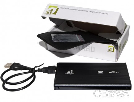 Зовнішня кишеня 1StCharger SATA HDD/SSD 2.5", USB 2.0, Black 
 
Отправка данного. . фото 1