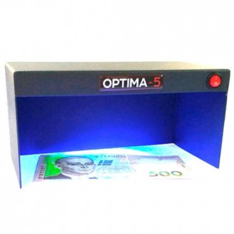 Світлодіодний ультрафіолетовий детектор валют Optima 5
Світлодіодний ультрафіоле. . фото 3