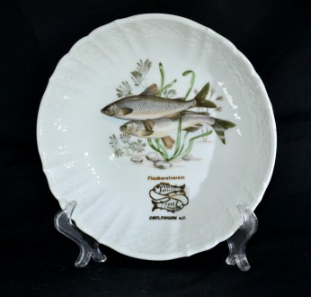 Настенная тарелка " Рыбы"
Диаметр 20 см.. . фото 2
