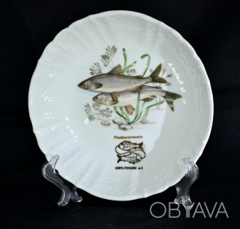 Настенная тарелка " Рыбы"
Диаметр 20 см.. . фото 1
