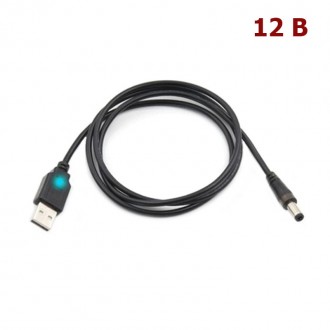 PD кабель USB QC 2.0/3.0 DC 12V, тригер напруги та універсальний штекер 5,5х2,1/. . фото 2