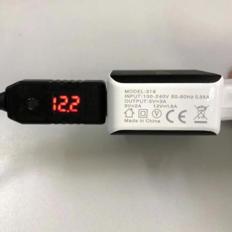 PD кабель USB с управляемым напряжением 5-12В 1.5А шаг 0.2В для QC3.0 устройств . . фото 5