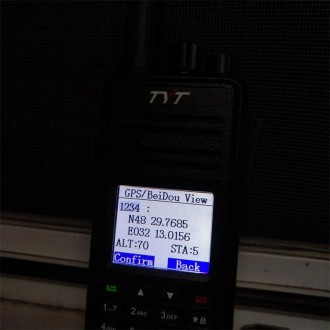 Рация цифровая TYT MD-UV390GPS 5W PRO серия VHF/UHF/GPS, 3000ch, USB, скремблер,. . фото 10