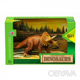 Динозавр Q9899-060 (24 шт) 19 см і 23 см, 2 різновиди, у кор-ку, 27-17-13 см. . фото 1