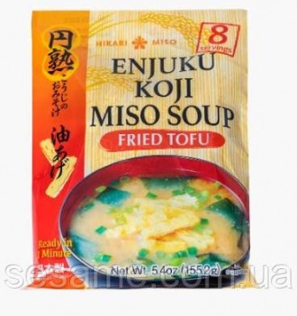 Если вы ищете полный вкус домашнего мисо-супа, мисо-супы Эндзюку от Hikari Miso . . фото 2