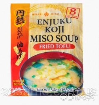 Если вы ищете полный вкус домашнего мисо-супа, мисо-супы Эндзюку от Hikari Miso . . фото 1
