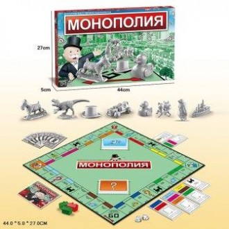 Настільна гра Монополія кор. 44*5*27см /48-2/ (SC803E). Дніпро. фото 1 Настільна гра Монополія кор. 44*5*27см /48-2/ (SC803E). Дніпро. фото 1