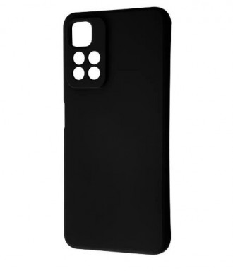 Чохол Silicone Case for Xiaomi Redmi Note 11 Pro Black (18). Бородянка. фото 1 Чохол Silicone Case for Xiaomi Redmi Note 11 Pro Black (18). Бородянка. фото 1