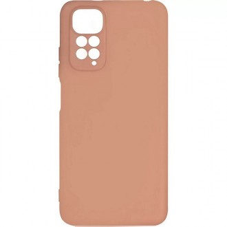 Чохол Silicone Case for Xiaomi Redmi Note 11 Pro Sand Pink (19). Бородянка. фото 1 Чохол Silicone Case for Xiaomi Redmi Note 11 Pro Sand Pink (19). Бородянка. фото 1