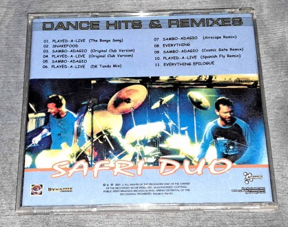 Продам СД Safri Duo - Dance Hits & Remixes (Special Edition)
Состояние диск. . фото 3