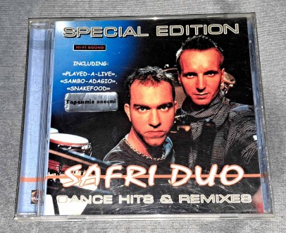 Продам СД Safri Duo - Dance Hits & Remixes (Special Edition)
Состояние диск. . фото 2