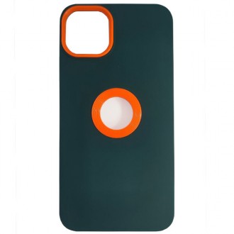 Чохол Silicone Hole Case iPhone 11 Green. Бородянка. фото 1 Чохол Silicone Hole Case iPhone 11 Green. Бородянка. фото 1