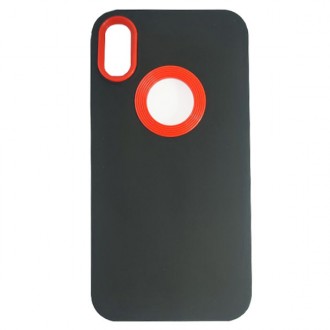 Чохол Silicone Hole Case iPhone XR Black. Бородянка. фото 1 Чохол Silicone Hole Case iPhone XR Black. Бородянка. фото 1
