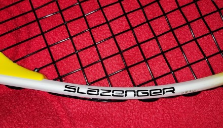 Детская ракетка для большого тенниса Slazenger Smasn21, длина-53.5см, ширина-25с. . фото 5