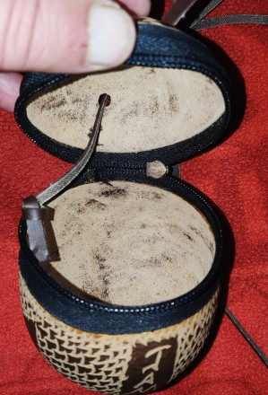 Стильная сумочка-кокос Jamaica, ручная работа, высота-13см, диаметр-9см, жесткий. . фото 5