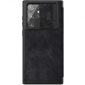  Шкіряний чохол книжка Nillkin Qin Pro Leather Case для Samsung Galaxy S22 Ultra. . фото 4