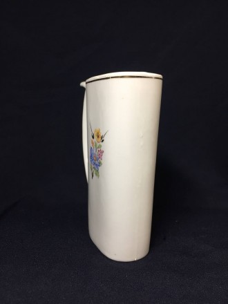 Бюветница чашка с носиком Городница поилка кружка для минеральной фарфор н1189
. . фото 5