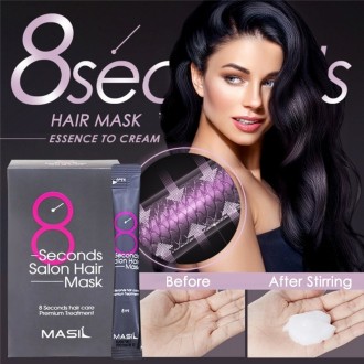 Маска для волос Masil 8 Seconds Salon Hair Mask - это универсальный продукт для . . фото 4