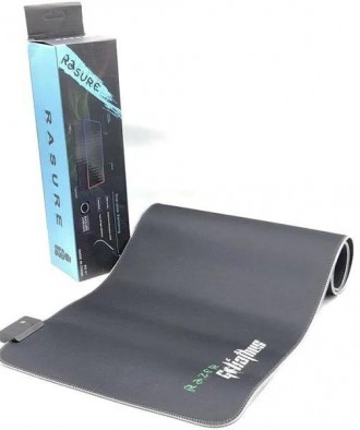 Коврик для компьютерной мышки RGB Razer R-780 с подсветкой самый популярный ткан. . фото 2