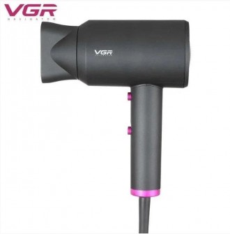 Професійний потужний фен VGR-V400 Переваги товару: Передові технологічні дизайни. . фото 3