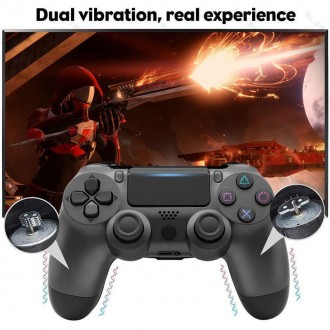 DualShock 4 для Sony PS4 V2 — провідний контролер, орієнтований на взаємодію з н. . фото 5