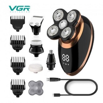Электробритва VGR V-316 – полный контроль над бритьем!
Эргономичный дизайн
Компа. . фото 3