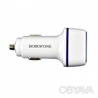 Автомобільний Зарядний Пристрій Borofone BZ14A PD20W+QC3.0 Type-C to Lightning 2. . фото 1