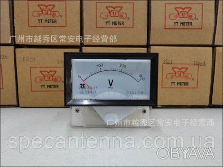 Индикатор напряжения сети 220 В Yutai 85L17-V (вольтметр) 0-500 В