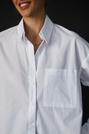 Жіноча сорочка Stimma Бертіна. Ця стильна сорочка з накладною кишенею стане чудо. . фото 3