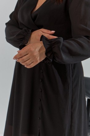 Жіноча сукня Stimma Ділві. Ця стильна сукня з шифону стане чудовою основою для т. . фото 4
