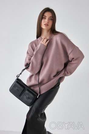 Жіночий светр Stimma Сівел . Це стильний светр із круглою горловиною стане чудов. . фото 1