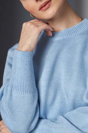 Жіночий светр Stimma Дарра. Це стильний,вкорочений светр із круглою горловиною с. . фото 5